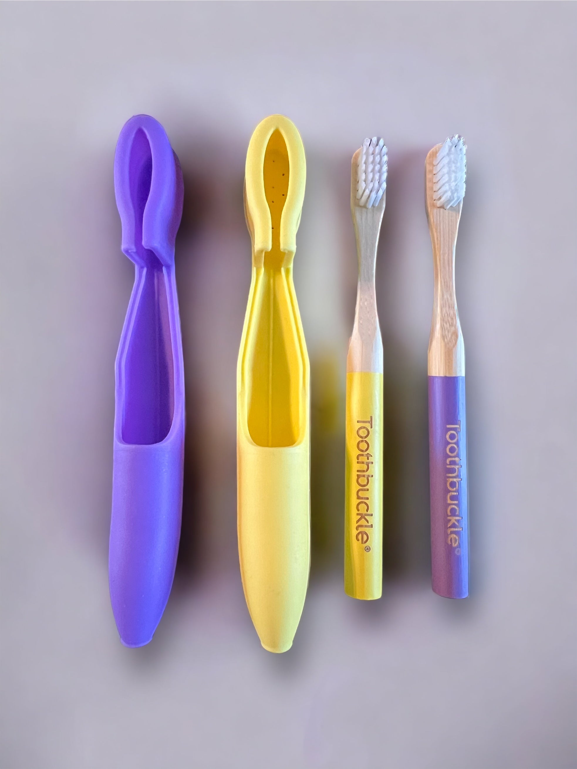 Kids Purple The Magical Dreamcatcher & Yellow Sunlight Sparkle Toothbrush Oral Care Bundle