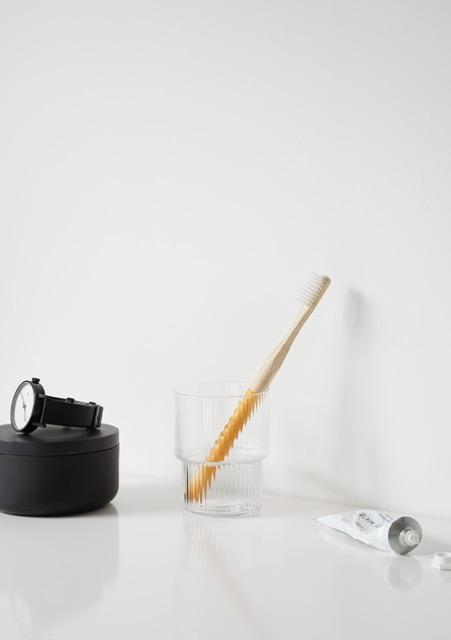 Adult Iconic Collection | Yellow Bamboo Toothbrush