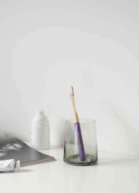 One Adult Rainforest Collection | Green Bamboo Toothbrush