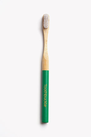 Open image in slideshow, Bamboo Toothbrush - Green
