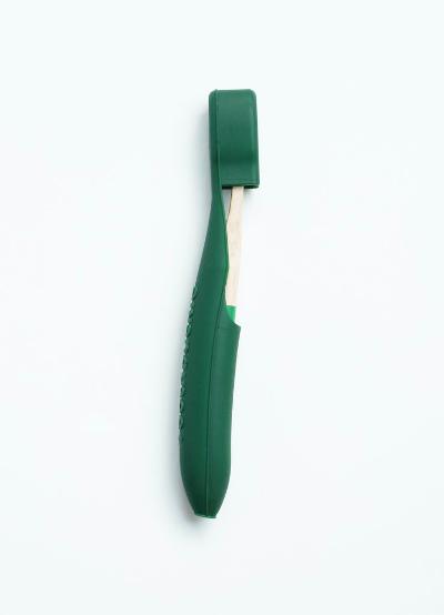 Toothbrush Covers + Bamboo Toothbrushes Green